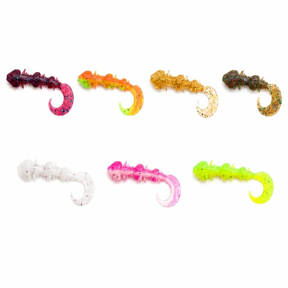 Fubelo Fubelorm 6 cm Kokulu Silikon Balık 8 pcs ürün görseli 1