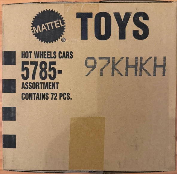 Hot Wheels Kısa Karton 72'li Kutu 5785-97KHKH - Resim 2