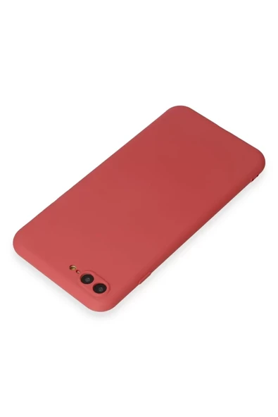 Newface Apple iPhone 7 Plus Kılıf First Silikon - Kiremit - Resim 3