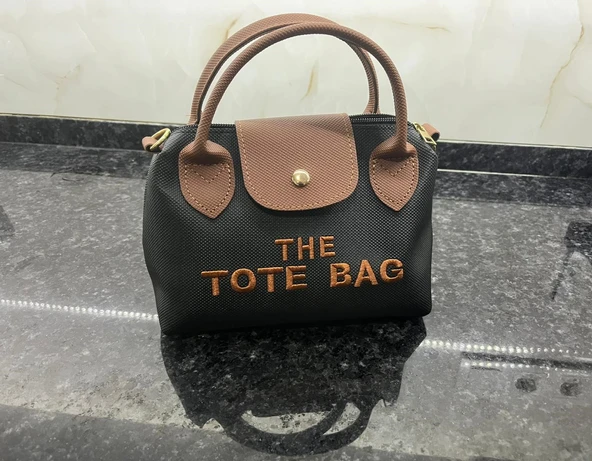 The Tote Bag Kulplu El Kol ve Omuz Çantası ürün görseli 1
