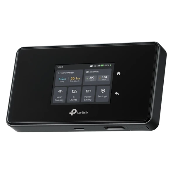 TP-LINK M8550 AXE3600 TRIBAND 5G LTE MOBIL KABLOSUZ ROUTER ürün görseli 1