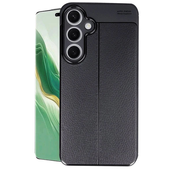 Samsung Galaxy S24 Fe Kılıf Auto Focus Kapak - Siyah ürün görseli 1