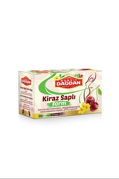 Kiraz Saplı Form Çayı  Bardak Poşet 20 li ürün görseli 1