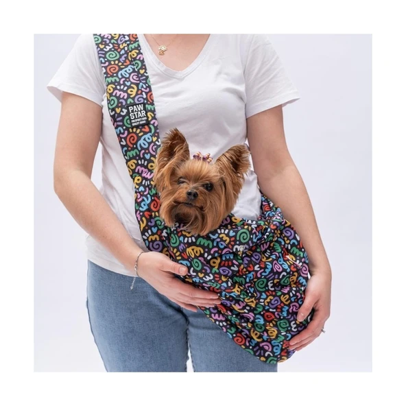 Pawstar Kedi, Küçük Köpek Taşıma Çantası Ferrara CrossBody Bag 2-6 Kg ürün görseli 1