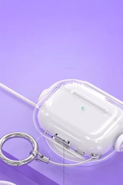 Newface Apple Airpods Pro 3 (3.nesil) Tema Kılıf - Mor - Resim 2