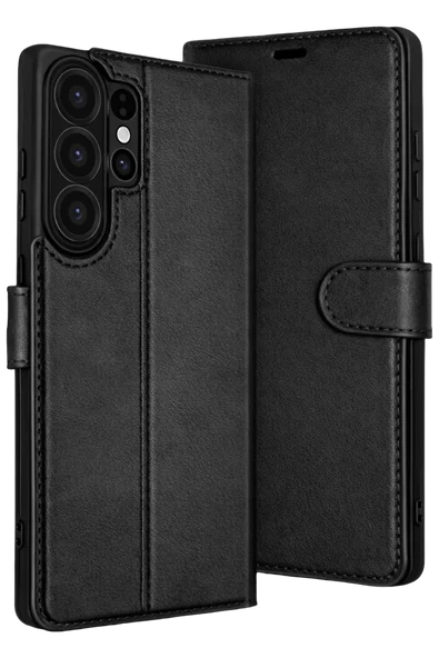 Newface Samsung Galaxy S26 Ultra Trend S Plus Kapaklı Kılıf - Siyah ürün görseli 1