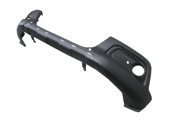 Peugeot 2008, 2016-2019 Ön Alt Tampon Siyah Sis Delikli - Sensör - Dodik (Tyg) (Oem No: 9815537280) ürün görseli 1
