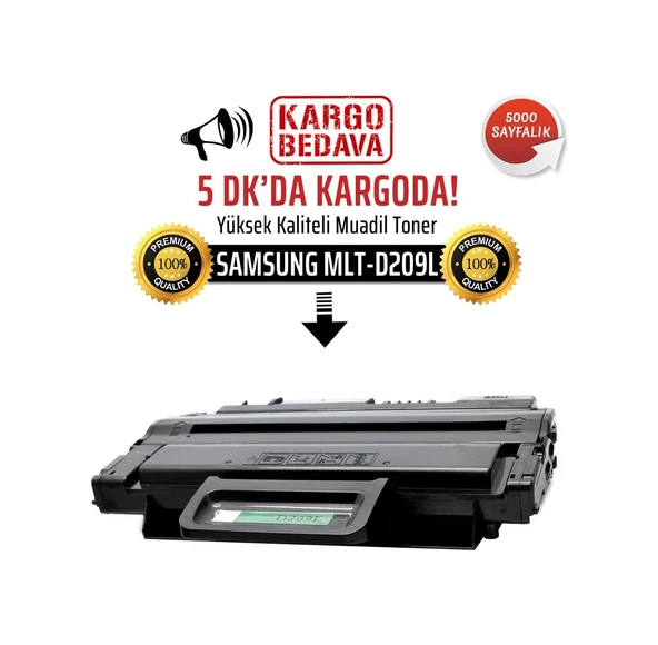 Samsung Scx-4824/Mlt-D209L Uyumlu Toner /Np/Sv008A/Ml-2855Nd/Scx ürün görseli 1