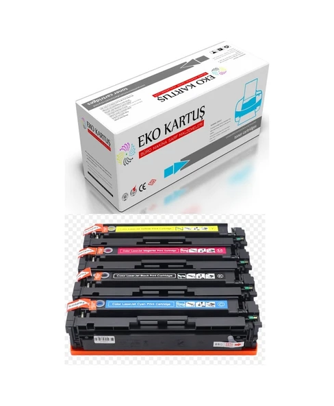 Canon İ-sensys Mf-655cdw Uyumlu Toner Seti Çipli ürün görseli 1