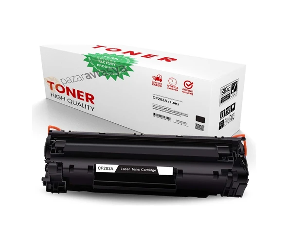 HP CF283A Uyumlu Toner /M201dw/M201n/M125a/M125nw/M125rnw/M12 ürün görseli 1