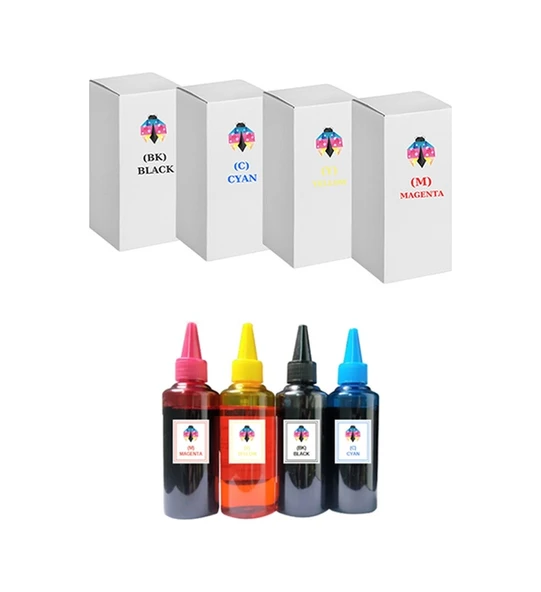 Safir Toner Epson 100 Ml Muadil Mürekkep Seti L385-l386-l395 ürün görseli 1