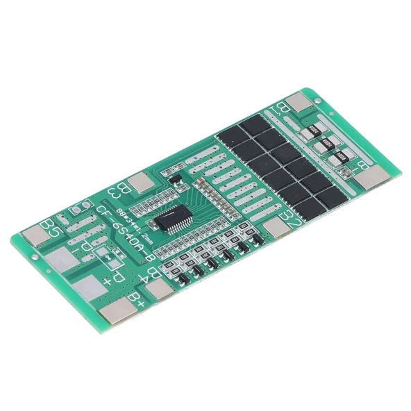 6S 40A LiPo & Lion & 18650 BMS Batarya Koruyucu Balans Devresi ürün görseli 1