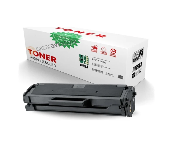 Samsung Scx-3400/Scx-3401 Çipli Mlt-D101 Uyumlu Toner /Wb/D101S ürün görseli 1