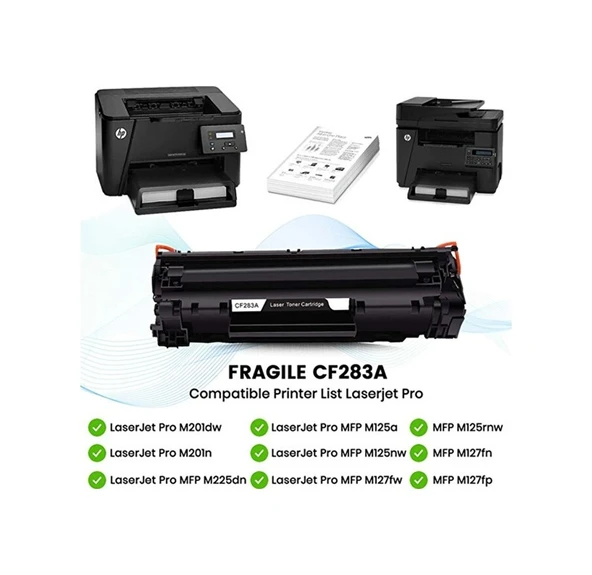 Hp Cf283a 83a Uyumlu Toner - Resim 2