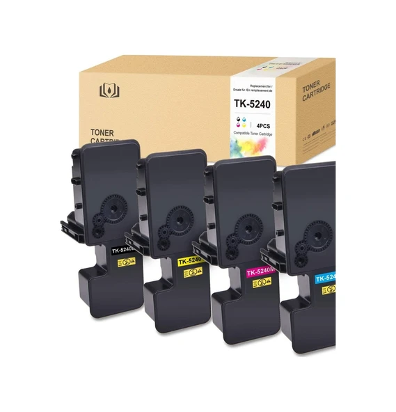 Kyocera Ecosys M5526 Cdw Uyumlu Toneri Takım / Kyocera Tk-5240 ürün görseli 1