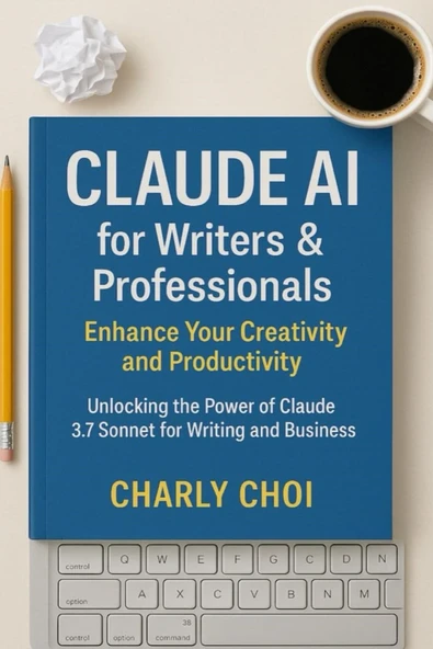 Claude AI for Writers & Professionals: Enhance Your Creativity and Productivity: Unlocking the Power of Claude 3.7 Sonnet for Writing and Business Charly Choi ürün görseli 1