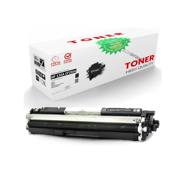 HP Color LaserJet CP1025 TopShot Siyah CF350A Uyumlu Toner 130A ürün görseli 1