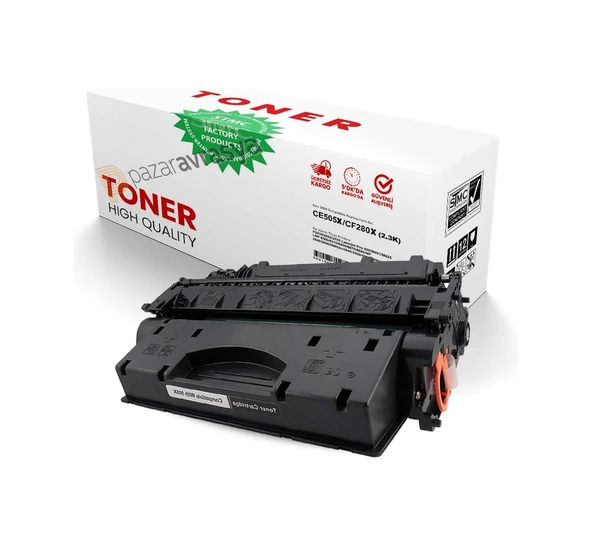 Hp Laserjet P2055 / P2055D Ce505X Uyumlu Toner ürün görseli 1