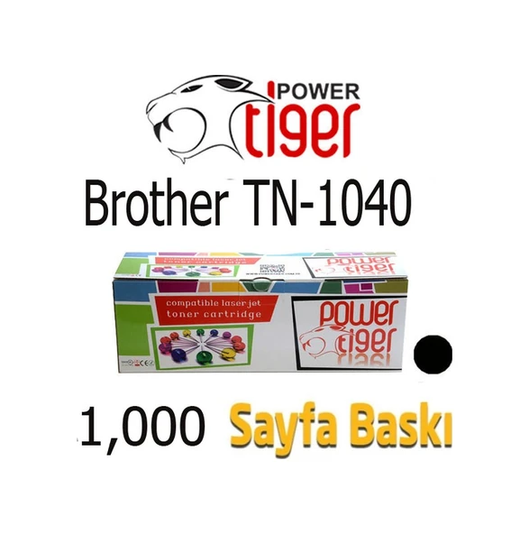Powertiger Brother Hl-1211W Toner |Tn-1040 | Uyumlu Toner ürün görseli 1