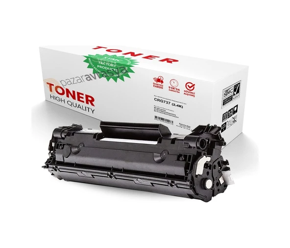 Canon I-Sensys Mf247Dw/Mf249Dw Crg-737 Uyumlu Toner/Wb/Crg737 ürün görseli 1