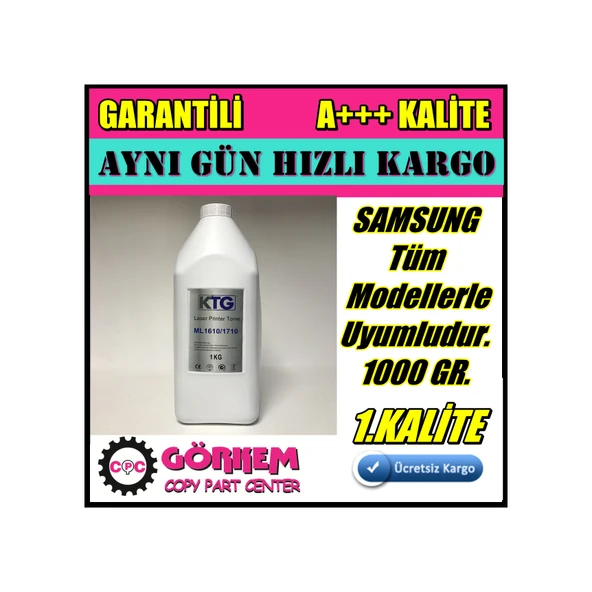 Samsung Ml1610 Toner Tozu Uyumlu (1000Gr) N11.22489 ürün görseli 1