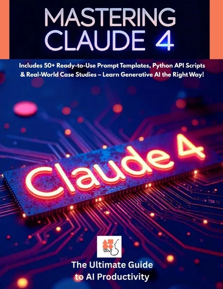 Mastering Claude 4: The Ultimate Guide to AI Productivity, Prompt Engineering & API Integration: Includes 50+ Ready-to-Use Prompt Templates, Python ... Case Studies (AI Prompting Mastery) Riadh Daly ürün görseli 1