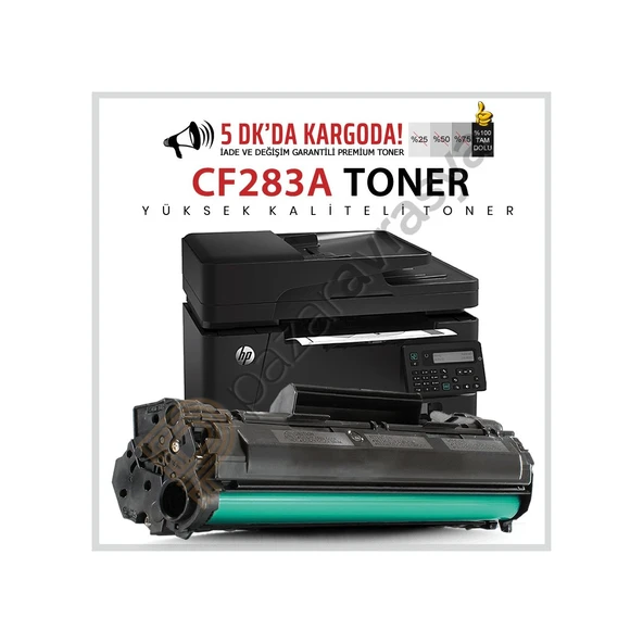 HP LaserJet M127fp/M127fw ● CF283A Toner ürün görseli 1