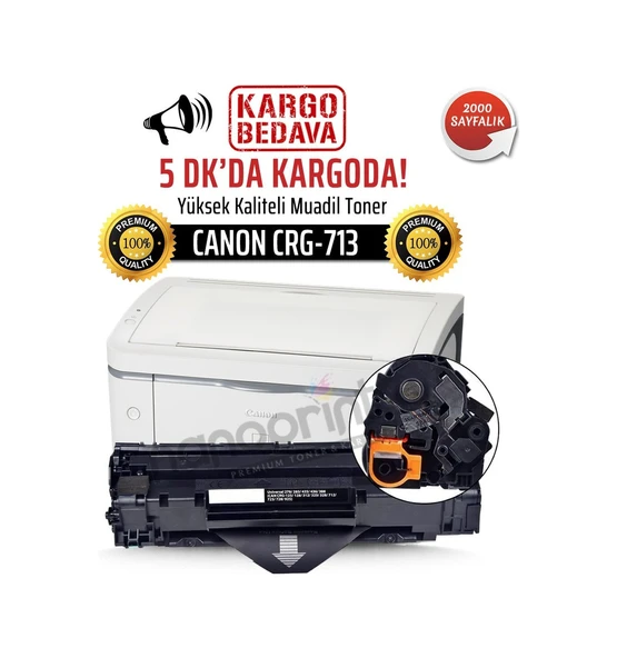 Canon Crg-713 Uyumlu Toner /Np/ Crg713 / Lbp-3250 ürün görseli 1