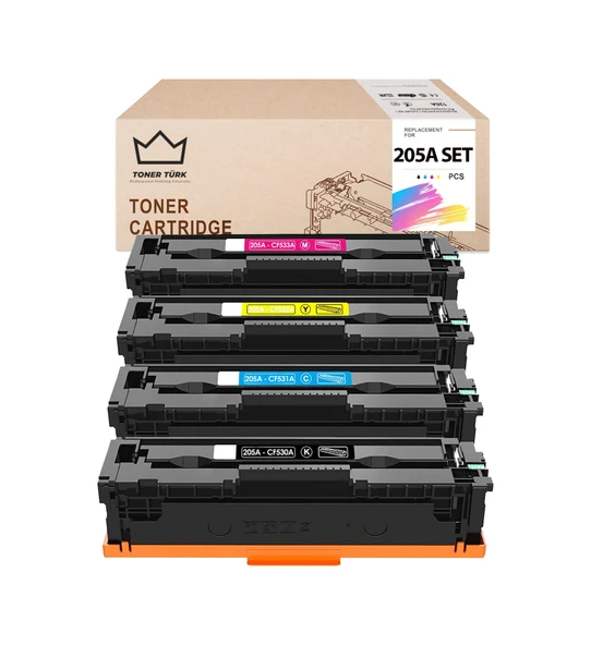 Hp Color Laserjet Pro Mfp M181Fw Uyumlu Toner Takım / Hp 205A - C ürün görseli 1