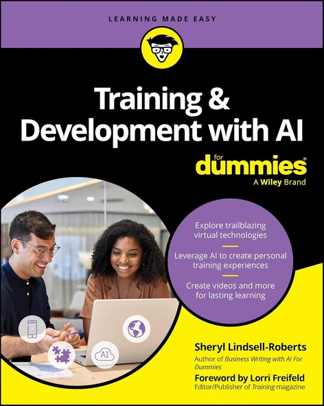 Training & Development with AI For Dummies (For Dummies (Business & Personal Finance)) Sheryl Lindsell-Roberts ürün görseli 1