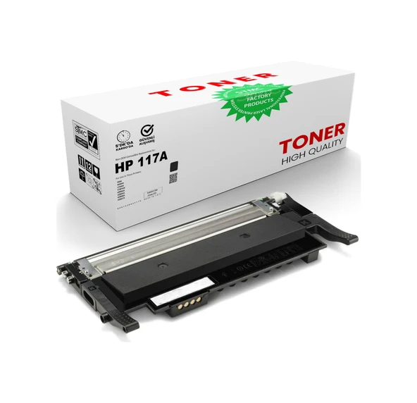 Whitebox HP 117A Uyumlu Siyah Çipsiz Toner | 150A/150NW/178NW ürün görseli 1