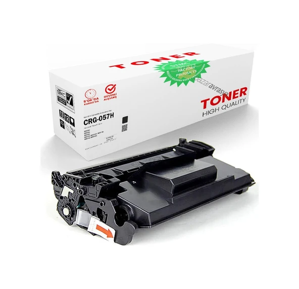 Canon I-Sensys Mf-443Dw Crg-057H Çipsiz Uyumlu Toner ürün görseli 1