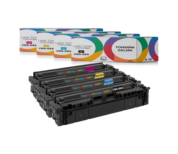 Canon Crg-054 Set Uyumlu Toner-Canon I-Sensys Mf-641Cw Toner ürün görseli 1
