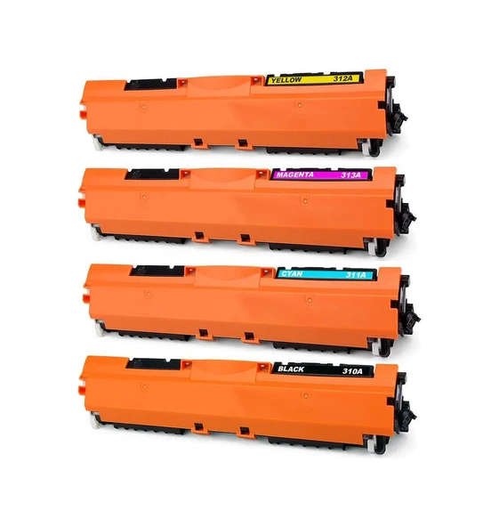 For Canon Lbp7010C Toner Takım Uyumlu Set Yüksek Kapasite Kırmızı ürün görseli 1