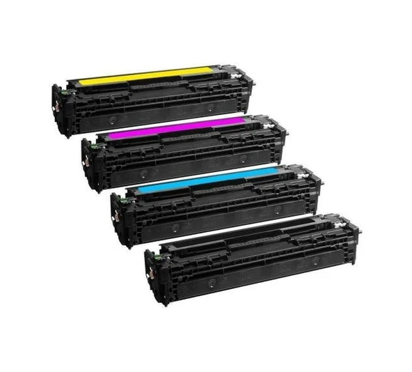 Yazicitekno 203A|Cf540A Hp Color Laserjetm280|M281Fdw Cmyk Uyumlu Toner Seti ürün görseli 1