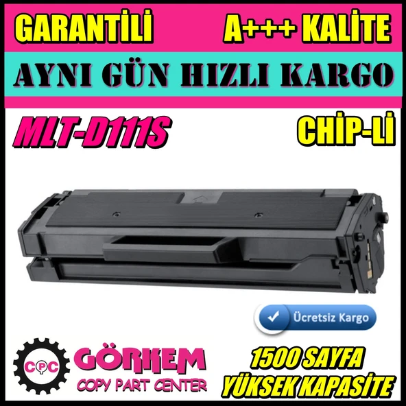 Samsung M2020W / M2070 / M2070Fw / M2071W Toner Uyumlu Mlt-D111S ürün görseli 1