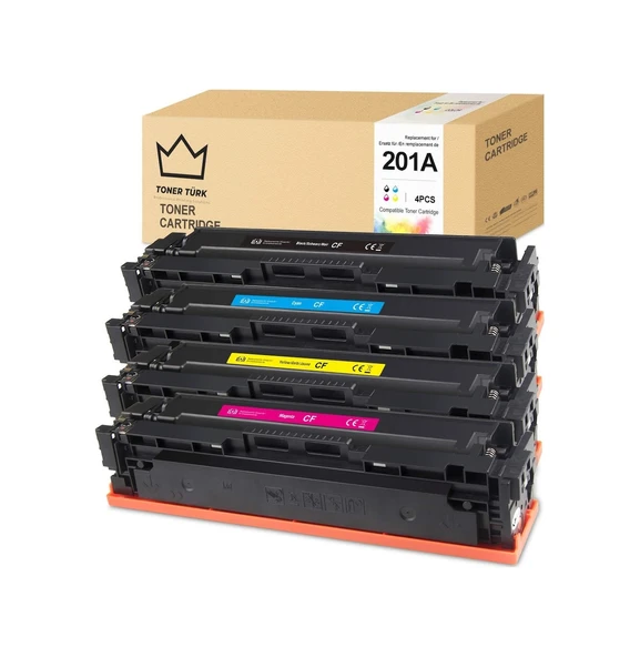 Hp Color Laserjet Pro Mfp M277Dw Uyumlu Toner Takım / Hp 201A Cf4 ürün görseli 1
