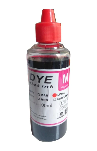 Ppt Premium Hp 352Dw Uyumlu Kırmızı Dye Mürekkep 100Ml. ürün görseli 1