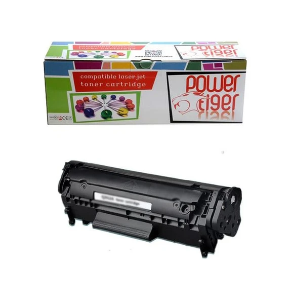 Powertiger Hp Q2612A 1010/1012/1015/1018/1020/1022/ Uyumlu Toner ürün görseli 1