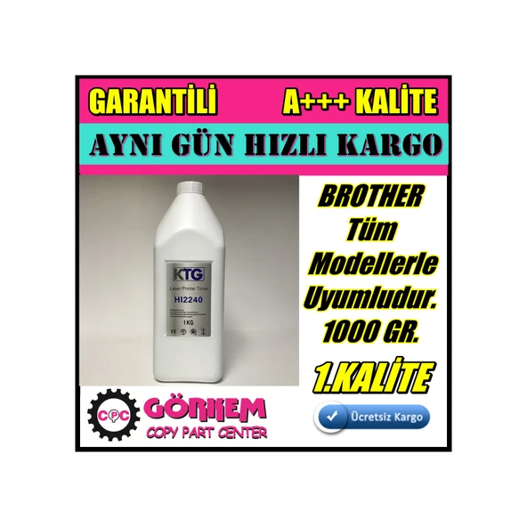For Brother Hl2040 Toner Tozu Uyumlu (1000Gr) N11.22372 ürün görseli 1