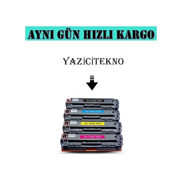 Hp Ce320A/21A/22A/23A Uyumlu Takım Toner /Np/128A/Cm1410/Cm1415/1 ürün görseli 1
