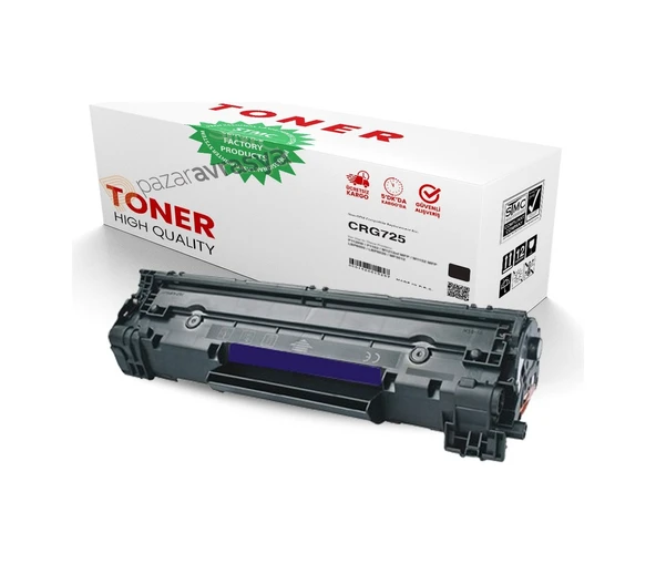 Canon Crg-725 Lbp-6030W/Mf-3010 I-Sensys Uyumlu Toner /Wb/ Crg725 ürün görseli 1