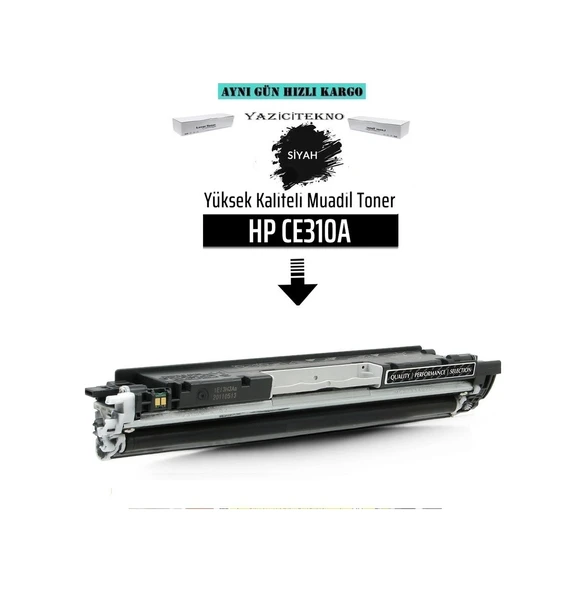 Yazicitekno Hp Ce310A Siyah Uyumlu Toner /Wb/126A/M175/Cp1012/Cp1020/Cp1025/ ürün görseli 1