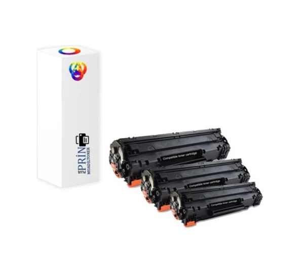 Hp 85A (Ce285A) 3 Adet Uyumlu Toner Hp P1102 M1132 M1212 P1120 M1 552693533 ürün görseli 1