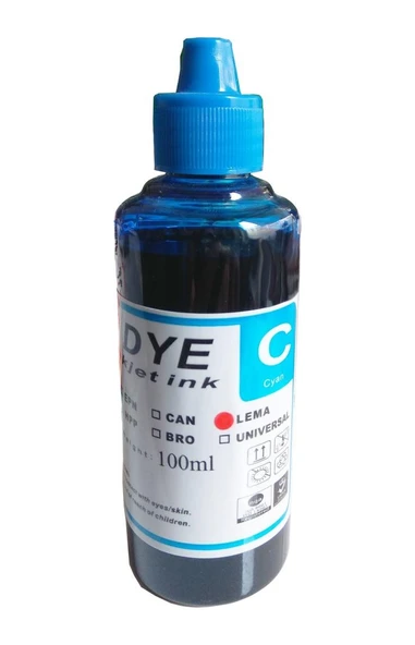 Ppt Premium Hp 452Dw Uyumlu Mavi Dye Mürekkep 100Ml. ürün görseli 1