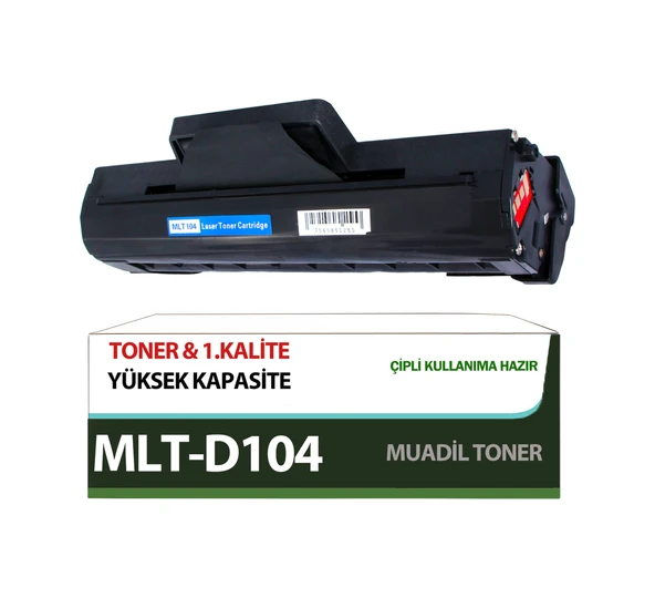 For Samsung Mlt-D104S 104 104S Toner Yüksek Kapasite Uyumlu ürün görseli 1