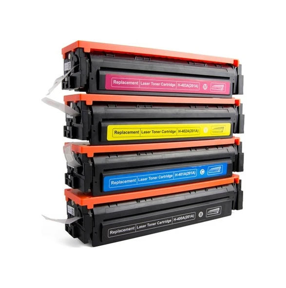 Hp Cf400A Uyumlu Takım Toner 4'Lü Set | 201A | M252N | M252Dw ürün görseli 1