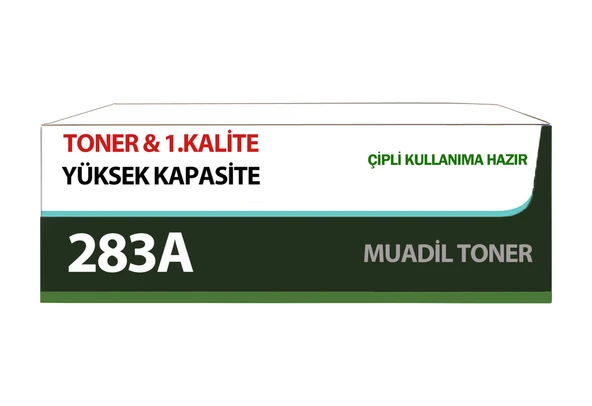For Hp 83A. Cf283A 283A Toner Uyumlu - Resim 3