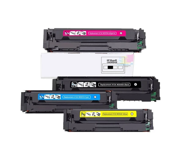Hp Color Laserjet Pro M479Fdw-Hp 415A Uyumlu Toner 1 Set R ürün görseli 1