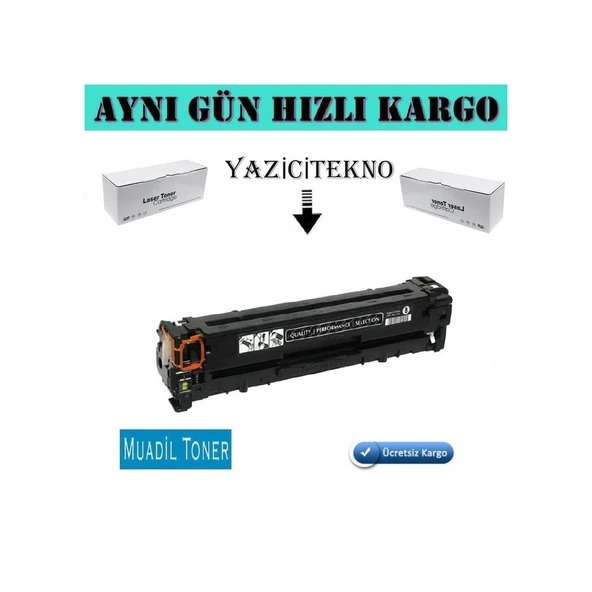 Yazicitekno Hp Cb540A Siyah Uyumlu Toner /Wb/125A/Cp1510/Cp1215/Cp1515/Cm131 ürün görseli 1
